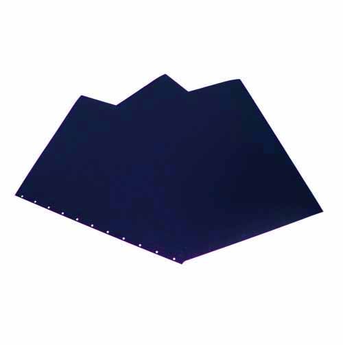 GBC Navy 8.5" x 11" Velobind Punched Regency Covers 200pk - 9742470