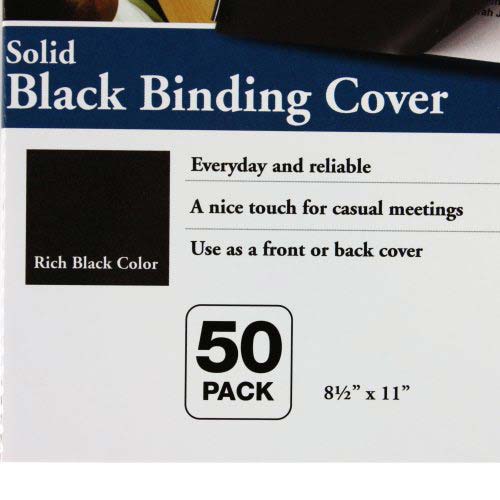 GBC Swingline Navy Blue Accents Poly Covers 50pk - 2514494