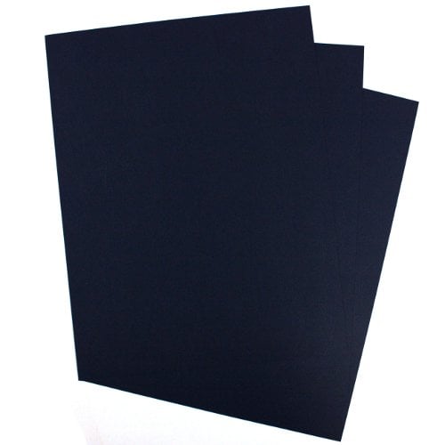 GBC Navy Grain 8.5" x 11" Covers 50pk - 9743527