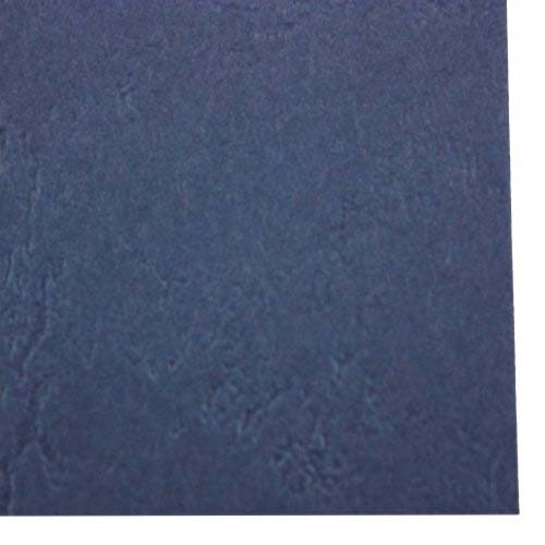 GBC Navy Grain 8.5" x 11" Covers 50pk - 9743527