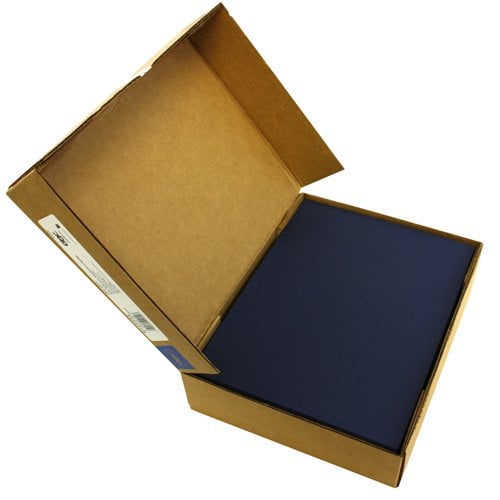 GBC Navy Linen Weave 8.5" x 11" Covers 200pk - 9742450