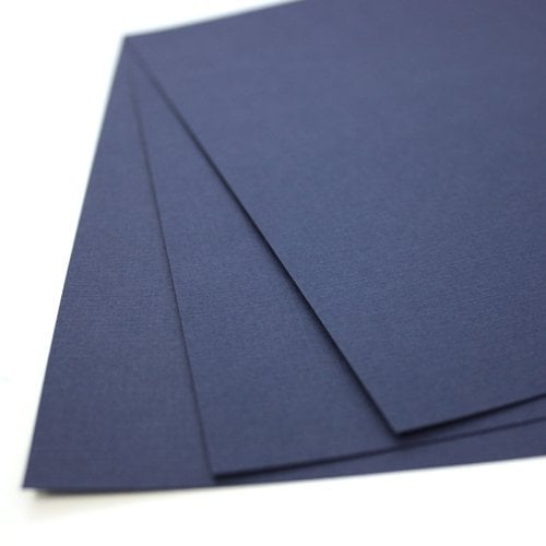 GBC Navy Linen Weave 8.5" x 11" Covers 200pk - 9742450