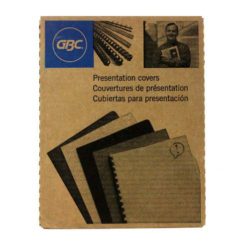 GBC Navy Linen Weave 8.5" x 11" Covers 200pk - 9742450