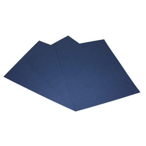 GBC Navy Linen Weave 8.5" x 11" Covers 200pk - 9742450