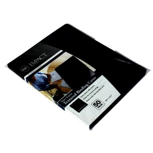 GBC Navy Linen Weave 8.75" x 11.25" 50pk - 2001513