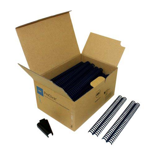 GBC Navy Proclick Spines