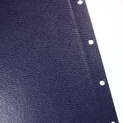 GBC Navy 8.5" x 11" Velobind Punched Regency Covers With Windows (25 Sets)