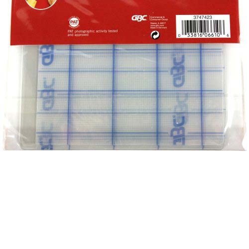 GBC Photo Savers Self Seal Repositionable 4" x 6" Gloss Pouches - 5pk