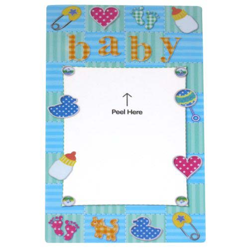 GBC PhotoPop SelfSeal Framed Photo Pouches - Baby - 3pk