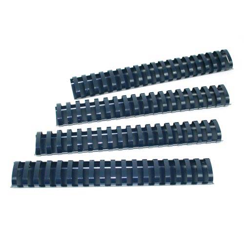 GBC Premium 1-1/2" Navy Plastic Combs 100pk - 4200071