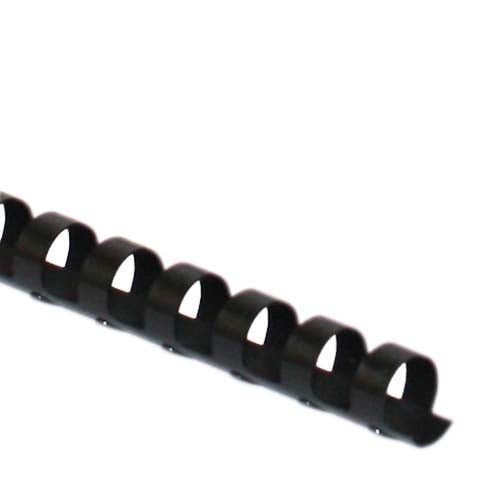 GBC Premium 1/2" Black Plastic Combs 100pk - 15133