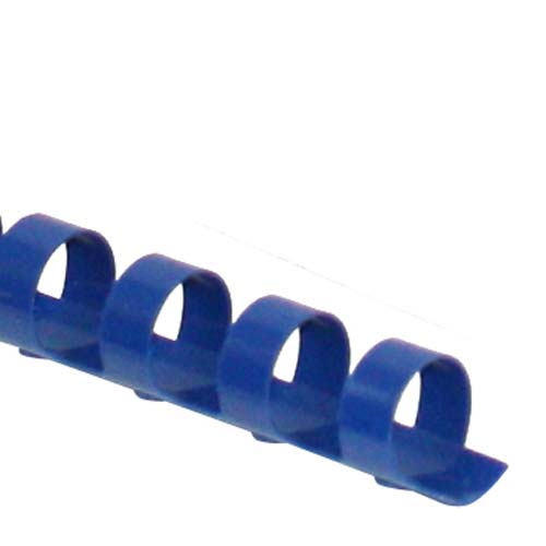 GBC Premium 1/2" Blue Plastic Combs 100pk - 4000064