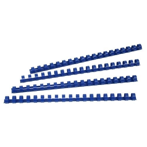GBC Premium 1/2" Blue Plastic Combs 100pk - 4000064