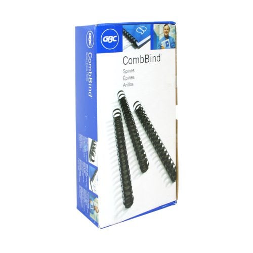 GBC Premium 1/2" Blue Plastic Combs 100pk - 4000064