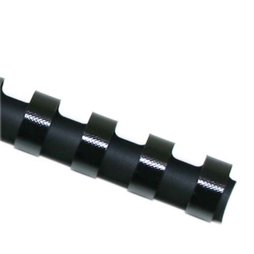 GBC Premium 1/2" Matte Black Plastic Combs 100pk - 4090310