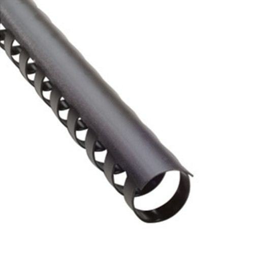 GBC Premium 1/2" Matte Black Plastic Combs 25pk - 4090319