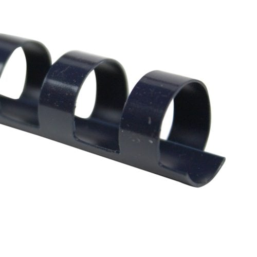 GBC Premium 1/2" Navy Plastic Combs 100pk - 4012485
