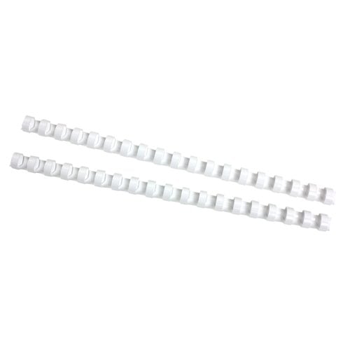 GBC Premium 1/2" White Plastic Combs 25pk - 4090031