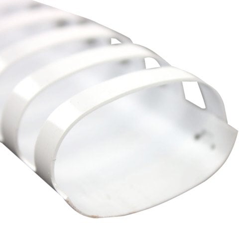 GBC Premium 1-3/4" White Plastic Combs 50pk (4200013) - Clearance Sale