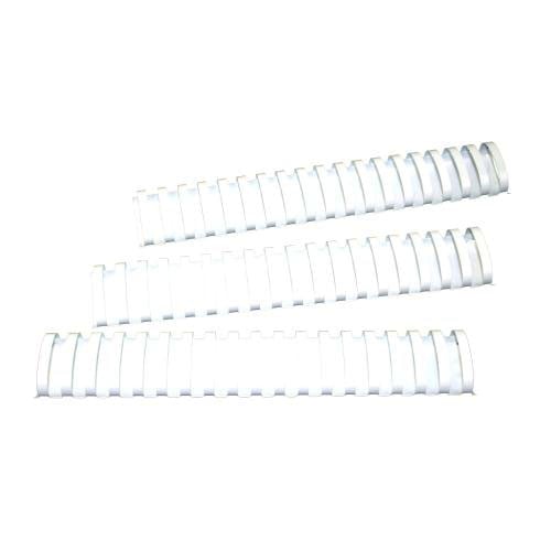 GBC Premium 1-3/4" White Plastic Combs 50pk (4200013) - Clearance Sale
