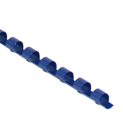 GBC Premium 1/4" Blue Plastic Combs 100pk - 4000016