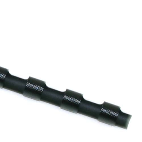 GBC Premium 1/4" Matte Black Plastic Combs 100pk - 4090306
