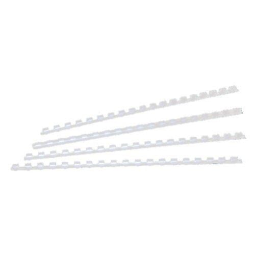 GBC Premium 1/4" Matte Frost Plastic Combs 100pk - 4090307