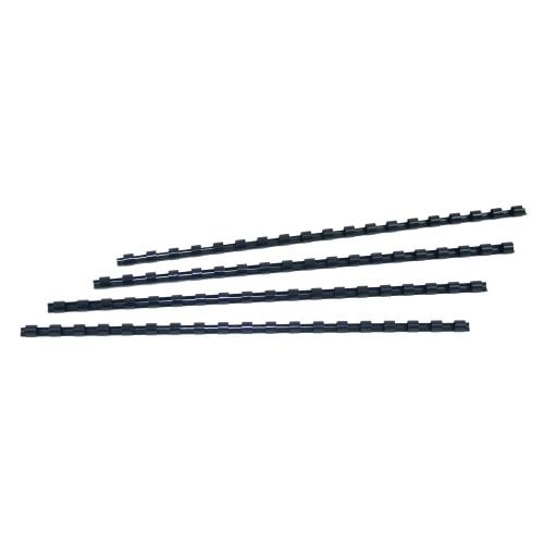 GBC Premium 1/4" Navy Plastic Combs 100pk - 4010485