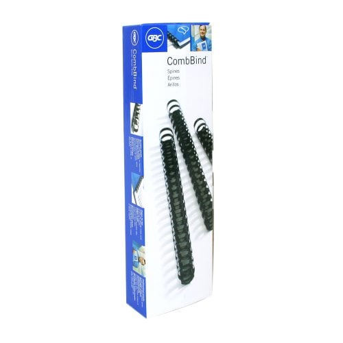 GBC Premium 1/4" Navy Plastic Combs 100pk - 4010485
