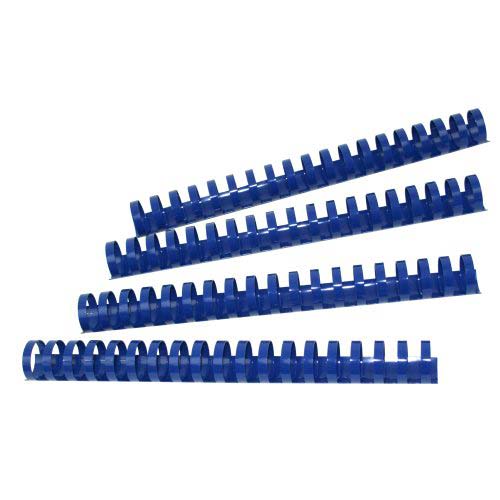GBC Premium 1" Blue Plastic Combs 100pk - 4000116