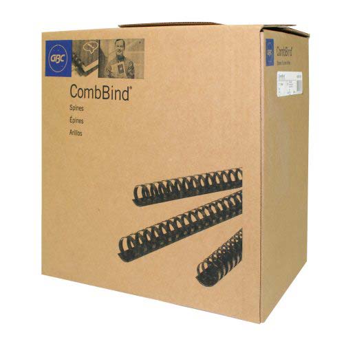GBC Premium 1" Blue Plastic Combs 100pk - 4000116