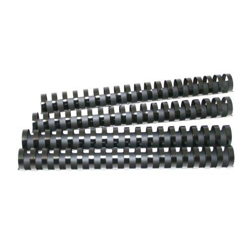 GBC Premium 1" Matte Black Plastic Combs 100pk - 4090316