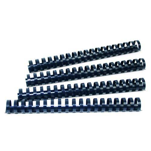 GBC Premium 1" Navy Plastic Combs 100pk - 4015185