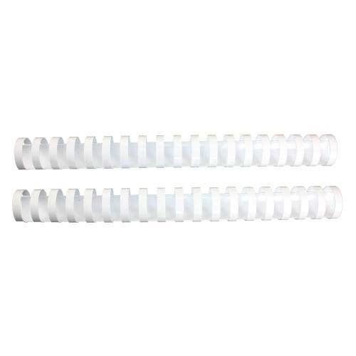 GBC Premium 1" White Plastic Combs 100pk - 4000115