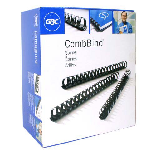 GBC Premium 2" Navy Plastic Combs 50pk - 4200073