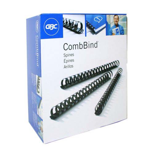 GBC Premium 2" White Plastic Combs 50pk - 4200019