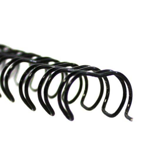 GBC Premium 3/8" 3:1 Twin Loop Wire - 100pk