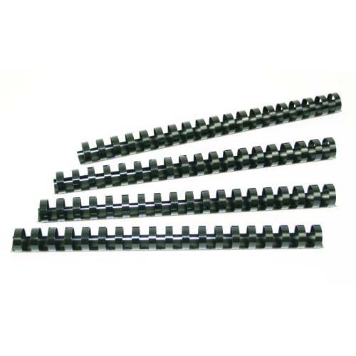 GBC Premium 3/4" Black Plastic Combs 100pk - 4000104