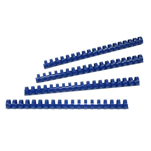 GBC Premium 3/4" Blue Plastic Combs 100pk - 4000100