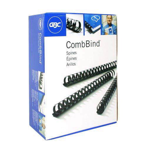 GBC Premium 3/4" Blue Plastic Combs 100pk - 4000100