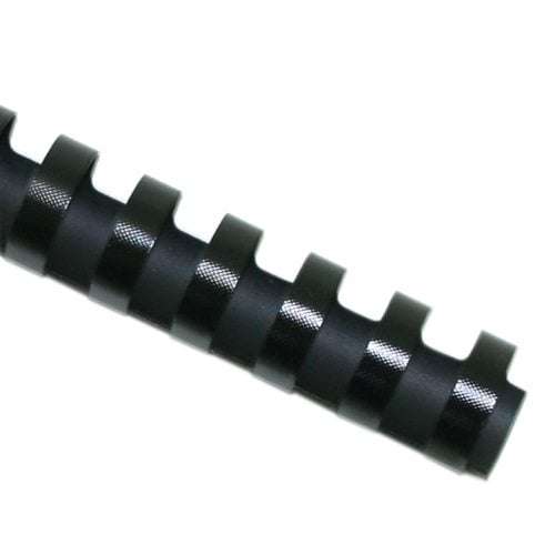 GBC Premium 3/4" Matte Black Plastic Combs 100pk - 4090314