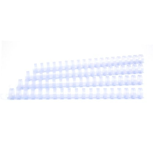 GBC Premium 3/4" Matte Frost Plastic Combs 100pk - 4090315
