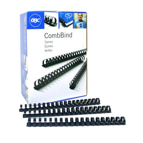 GBC Premium 3/4" Navy Plastic Combs 100pk - 4014185