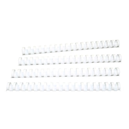GBC Premium 3/4" White Plastic Combs 100pk - 4000098
