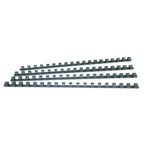 GBC Premium 3/8" Matte Black Plastic Combs 100pk - 4090308