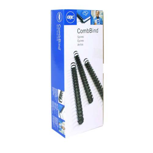 GBC Premium 3/8" Navy Plastic Combs 100pk - 4011485