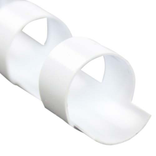 GBC Premium 3/8" White Plastic Combs 25pk - 4090019
