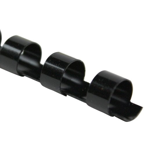 GBC Premium 5/16" Black Plastic Combs 100pk - 4000032