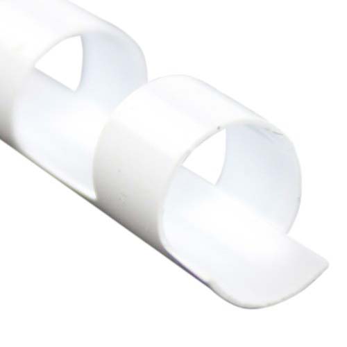 GBC Premium 5/16" White Plastic Combs 100pk - 4000026