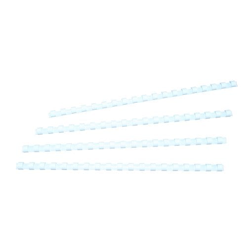 GBC Premium 5/16" White Plastic Combs 100pk - 4000026